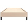 Cappuccino synthetic leather bed frame 80x200 cm by vidaXL, Beds and slatted bases - Ref: Foro24-346873, Price: 74,75 €, Disc...