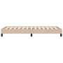 Cappuccino synthetic leather bed frame 80x200 cm by vidaXL, Beds and slatted bases - Ref: Foro24-346873, Price: 74,75 €, Disc...