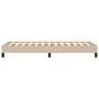 Cappuccino synthetic leather bed frame 80x200 cm by vidaXL, Beds and slatted bases - Ref: Foro24-346873, Price: 73,60 €, Disc...