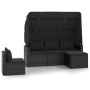 4-piece garden sofa set with black synthetic rattan cushions by vidaXL, Garden sets - Ref: Foro24-3186648, Price: 422,36 €, D...