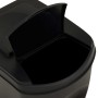 Stackable trash cans 4 pieces anthracite gray 100 L by vidaXL, Garbage cans and trash cans - Ref: Foro24-316185, Price: 70,91...
