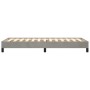 Light gray velvet bed frame 80x200 cm by vidaXL, Beds and slatted bases - Ref: Foro24-346940, Price: 86,53 €, Discount: %