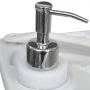 Portable camping sink with pedestal, gray, 20 L by vidaXL, Camping and hiking - Ref: Foro24-30139, Price: 110,68 €, Discount: %