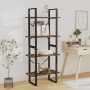 Estantería contrachapada 4 niveles roble marrón 60x30x140 cm by vidaXL, Bookcases and shelves - Ref: Foro24-821311, Price: 52...