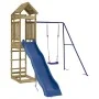 Outdoor playground made of impregnated pine wood by vidaXL, Swings and play structures - Ref: Foro24-3156951, Price: 317,54 €...