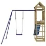 Outdoor playground made of impregnated pine wood by vidaXL, Swings and play structures - Ref: Foro24-3156951, Price: 317,54 €...