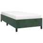 Bettgestell aus grünem Samt, 100 x 200 cm von vidaXL, Betten und Lattenroste - Ref: Foro24-347309, Preis: 77,05 €, Rabatt: %