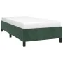 Estructura de cama de terciopelo verde 100x200 cm de vidaXL, Camas y somieres - Ref: Foro24-347309, Precio: 76,07 €, Descuent...