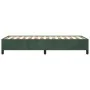 Estructura de cama de terciopelo verde 100x200 cm de vidaXL, Camas y somieres - Ref: Foro24-347309, Precio: 76,07 €, Descuent...