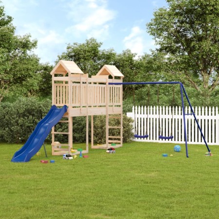 Massives Kiefernholzspielplatz im Freien von vidaXL, Schaukeln und Spielgeräte - Ref: Foro24-3156955, Preis: 453,39 €, Rabatt: %