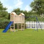 Massives Kiefernholzspielplatz im Freien von vidaXL, Schaukeln und Spielgeräte - Ref: Foro24-3156955, Preis: 453,39 €, Rabatt: %
