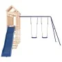 Parque infantil de exterior madera maciza de pino by vidaXL, Swings and play structures - Ref: Foro24-3156955, Price: 449,03 ...