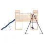 Parque infantil de exterior madera maciza de pino by vidaXL, Swings and play structures - Ref: Foro24-3156955, Price: 449,03 ...
