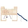 Parque infantil de exterior madera maciza de pino by vidaXL, Swings and play structures - Ref: Foro24-3156955, Price: 449,03 ...