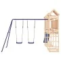Parque infantil de exterior madera maciza de pino by vidaXL, Swings and play structures - Ref: Foro24-3156955, Price: 449,03 ...