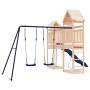 Spielplatz im Freien aus massivem Kiefernholz von vidaXL, Schaukeln und Spielgeräte - Ref: Foro24-3156967, Preis: 461,13 €, R...