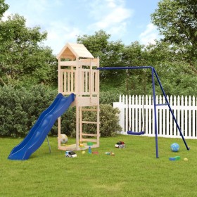 Spielplatz im Freien aus massivem Kiefernholz von vidaXL, Schaukeln und Spielgeräte - Ref: Foro24-3156949, Preis: 298,91 €, R...
