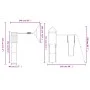 Parque infantil de exterior madera maciza de pino de vidaXL, Columpios y estructuras de juegos - Ref: Foro24-3156949, Precio:...