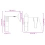 Spielplatz im Freien aus massivem Kiefernholz von vidaXL, Schaukeln und Spielgeräte - Ref: Foro24-3156949, Preis: 298,91 €, R...