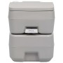 Tragbare Campingtoilette grau 20 + 10 L von vidaXL, Urinale und mobile Toiletten - Ref: Foro24-30137, Preis: 157,32 €, Rabatt: %