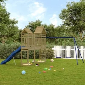 Impregnated pine wood outdoor playground by vidaXL, Swings and play structures - Ref: Foro24-3156969, Price: 678,47 €, Discou...