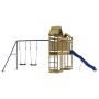 Spielplatz im Freien aus imprägniertem Kiefernholz von vidaXL, Schaukeln und Spielgeräte - Ref: Foro24-3156969, Preis: 696,80...