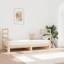 Sofá cama extraíble madera maciza de pino 2x(90x190) cm de vidaXL, Camas y somieres - Ref: Foro24-3124762, Precio: 165,14 €, ...