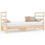 Sofá cama extraíble madera maciza de pino 2x(90x190) cm de vidaXL, Camas y somieres - Ref: Foro24-3124762, Precio: 165,14 €, ...