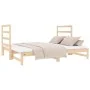 Sofá cama extraíble madera maciza de pino 2x(90x190) cm de vidaXL, Camas y somieres - Ref: Foro24-3124762, Precio: 165,14 €, ...