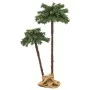 Double artificial palm tree with LED 125 cm and 210 cm by vidaXL, Christmas trees - Ref: Foro24-347638, Price: 78,95 €, Disco...