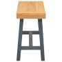 Banco de madera maciza de teca 110 cm de vidaXL, Bancos de comedor y cocina - Ref: Foro24-340743, Precio: 123,76 €, Descuento: %