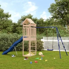 Spielplatz im Freien aus massivem Kiefernholz von vidaXL, Schaukeln und Spielgeräte - Ref: Foro24-3156961, Preis: 309,00 €, R...