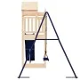 Solid pine wood outdoor playground by vidaXL, Swings and play structures - Ref: Foro24-3156961, Price: 309,00 €, Discount: %