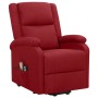 Sillón de masaje elevable tela rojo tinto by vidaXL, Electric massage chairs - Ref: Foro24-329712, Price: 421,84 €, Discount: %