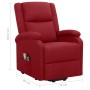 Sillón de masaje elevable tela rojo tinto de vidaXL, Sillones de masaje eléctricos - Ref: Foro24-329712, Precio: 374,52 €