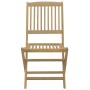 Sillas jardín plegables 8 uds madera maciza acacia 48,5x57x90cm