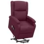 Purple fabric elevating massage chair by vidaXL, Electric massage chairs - Ref: Foro24-329716, Price: 414,04 €, Discount: %