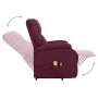 Purple fabric elevating massage chair by vidaXL, Electric massage chairs - Ref: Foro24-329716, Price: 414,04 €, Discount: %