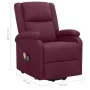 Purple fabric elevating massage chair by vidaXL, Electric massage chairs - Ref: Foro24-329716, Price: 414,04 €, Discount: %