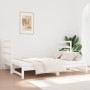 Abnehmbares Schlafsofa aus massivem weißem Kiefernholz, 2 x (90 x 190) cm von vidaXL, Betten und Lattenroste - Ref: Foro24-31...