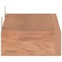 Estantes de pared 2 unidades madera maciza de teca 40x15x4 cm de vidaXL, Estantes y estanterías - Ref: Foro24-340754, Precio:...