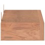 Wall shelves 2 units solid teak wood 40x15x4 cm by vidaXL, Shelves and shelves - Ref: Foro24-340754, Price: 32,74 €, Discount: %