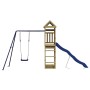 Spielplatz im Freien aus imprägniertem Kiefernholz von vidaXL, Schaukeln und Spielgeräte - Ref: Foro24-3156963, Preis: 344,70...