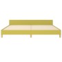 Estructura de cama con cabecero de tela verde 200x200 cm de vidaXL, Camas y somieres - Ref: Foro24-347446, Precio: 107,61 €, ...