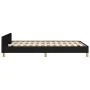 Bed frame with black fabric headboard 120x200 cm by vidaXL, Beds and slatted bases - Ref: Foro24-3125286, Price: 193,94 €, Di...