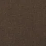 Bed frame with headboard in dark brown fabric 200x200cm by vidaXL, Beds and slatted bases - Ref: Foro24-347442, Price: 129,70...