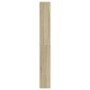 Mueble zapatero 4 cajones abatibles roble Sonoma 80x21x163,5 cm