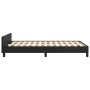 Estructura de cama con cabecero cuero sintético negro 120x200cm de vidaXL, Camas y somieres - Ref: Foro24-3125439, Precio: 17...