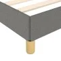 Bed frame with headboard dark gray fabric 180x200 cm by vidaXL, Beds and slatted bases - Ref: Foro24-3124912, Price: 238,26 €...