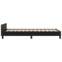 Bed frame with headboard black synthetic leather 80x200 cm by vidaXL, Beds and slatted bases - Ref: Foro24-3125537, Price: 14...